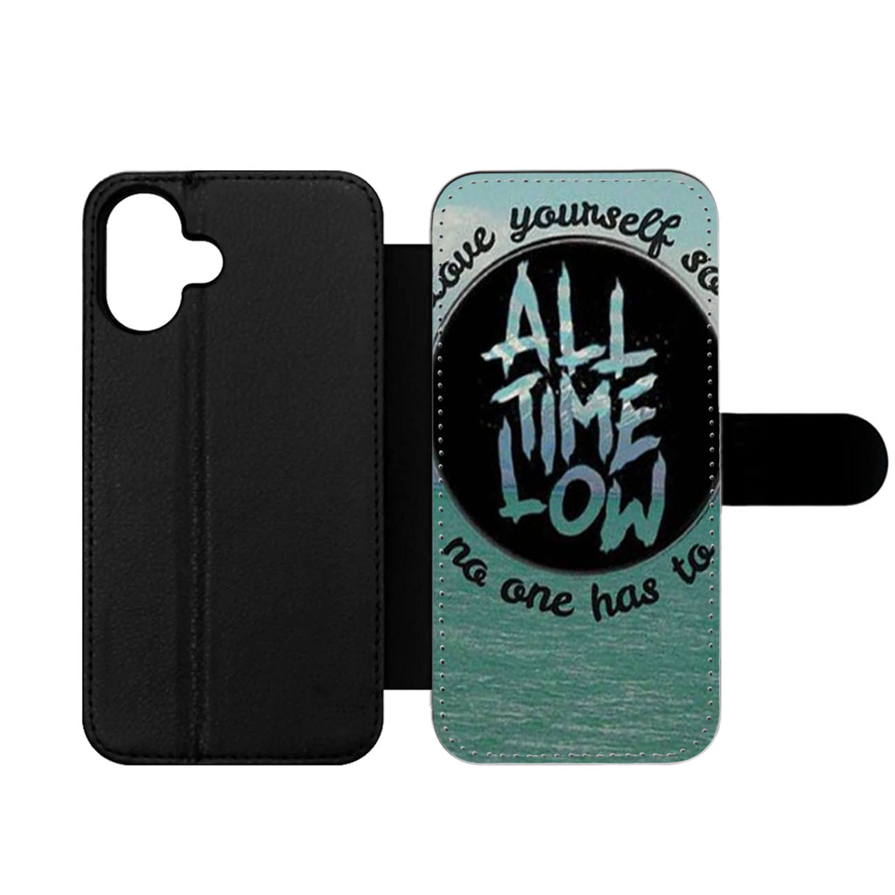 All Time Low Logo Band Wallet iPhone Case