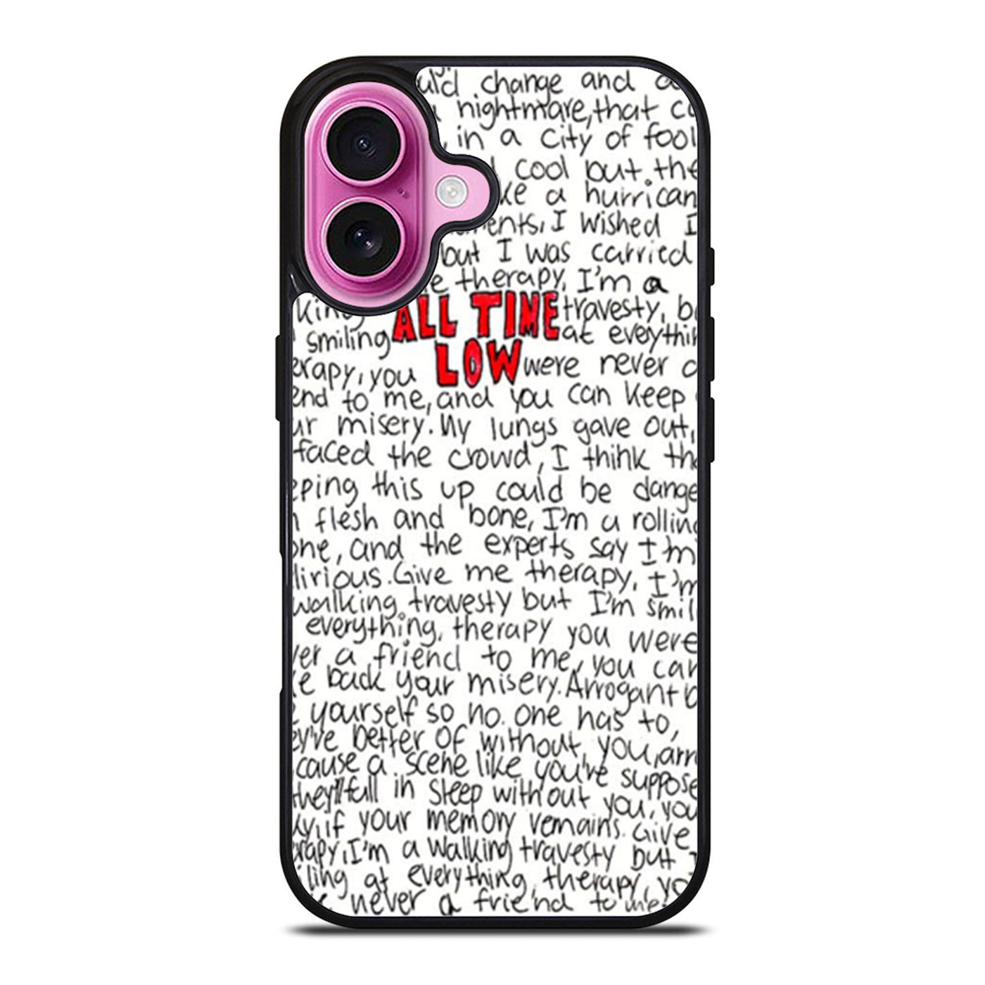 All Time Low Lyric iPhone Case Cover