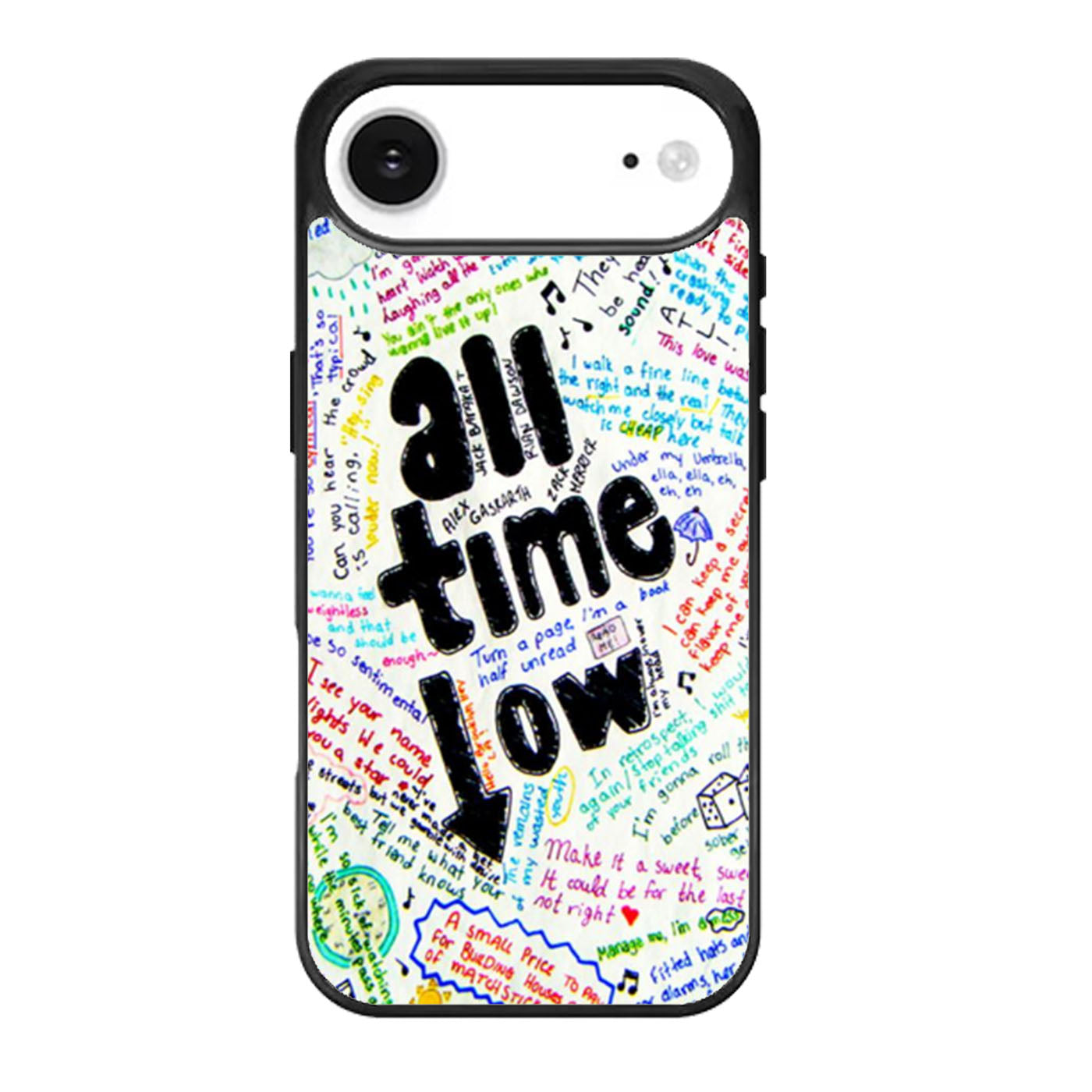 All Time Low Lyric Two iPhone Air Case