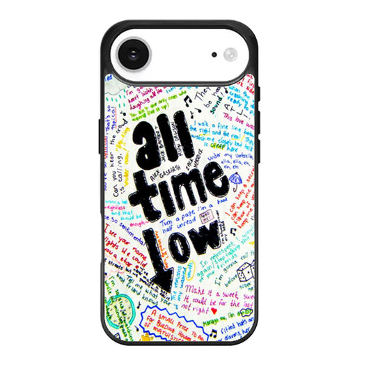 All Time Low Lyric Two iPhone Air Case