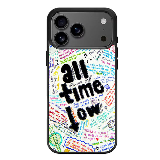 All Time Low Lyric Two iPhone 17 Pro Max Case