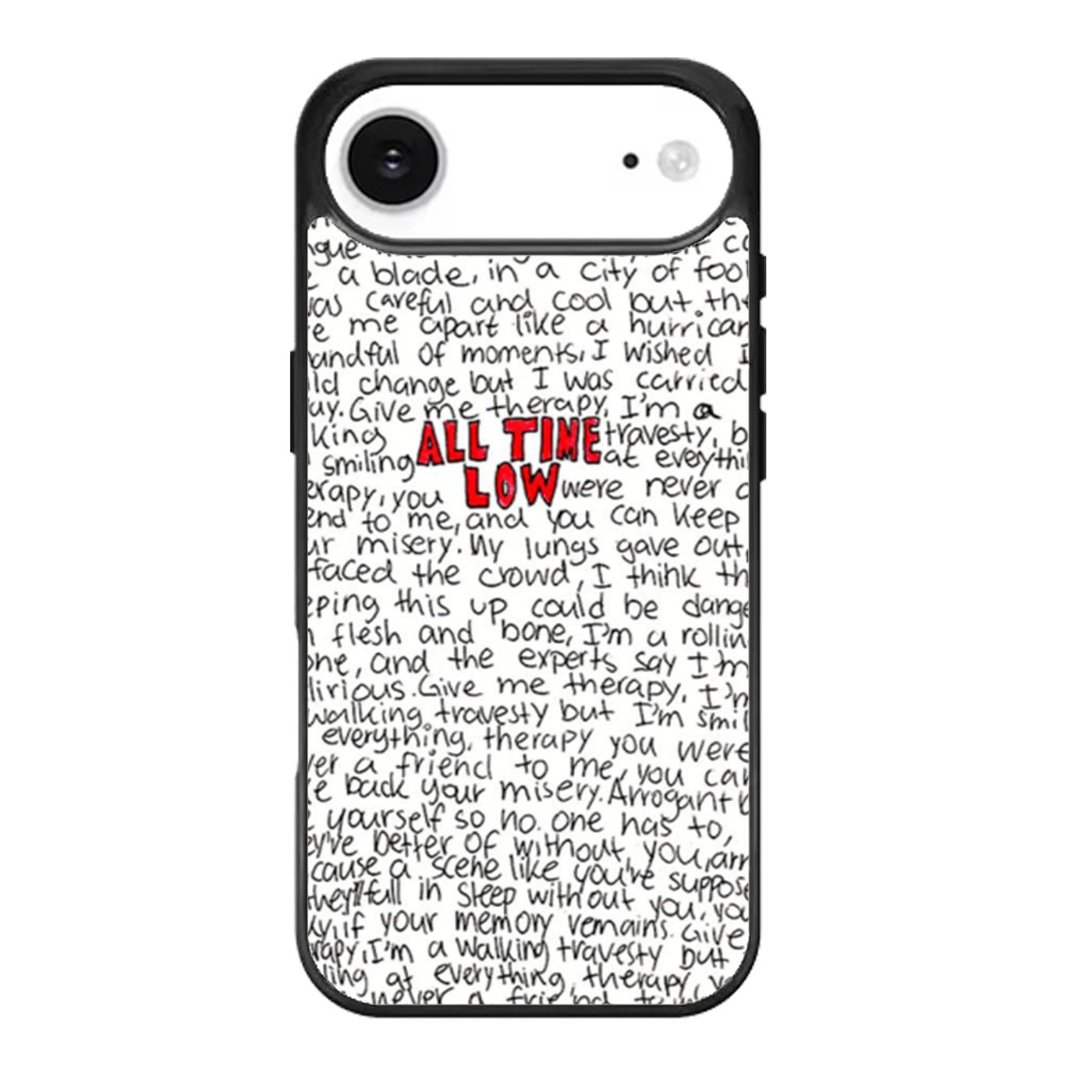 All Time Low Lyric iPhone Air Case
