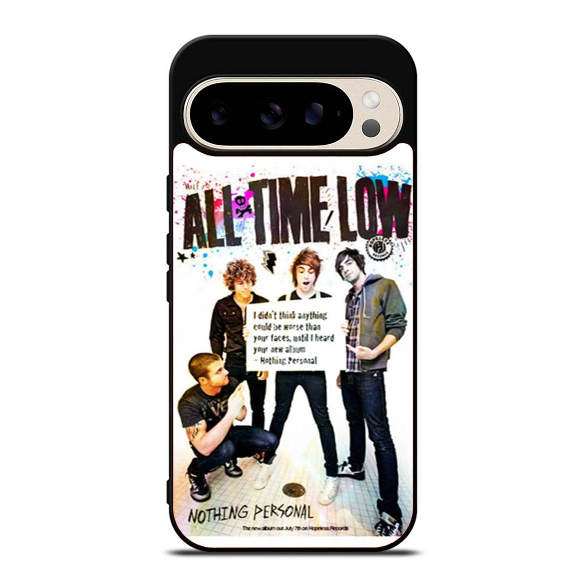 All Time Low Poster Design Google Pixel 9 Pro Case