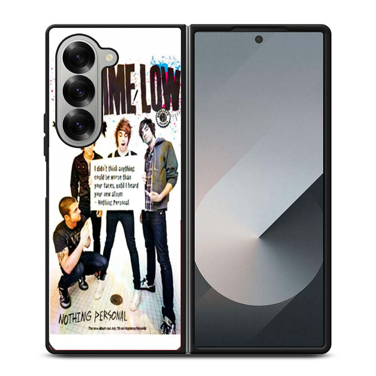 All Time Low Poster Design Samsung Z Fold 6 Case