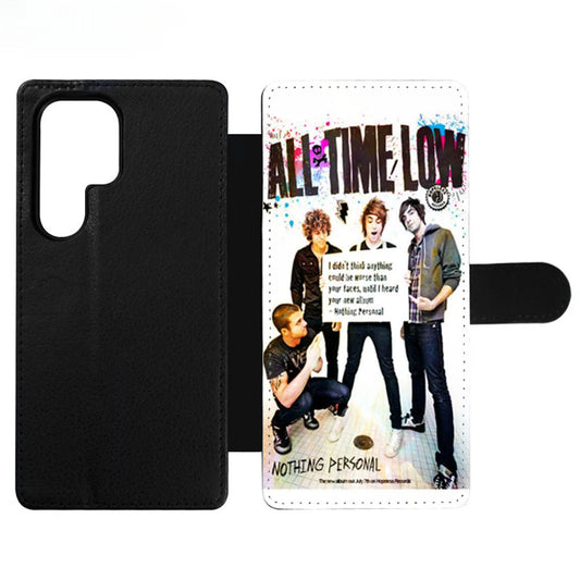All Time Low Poster Design Wallet Samsung Case