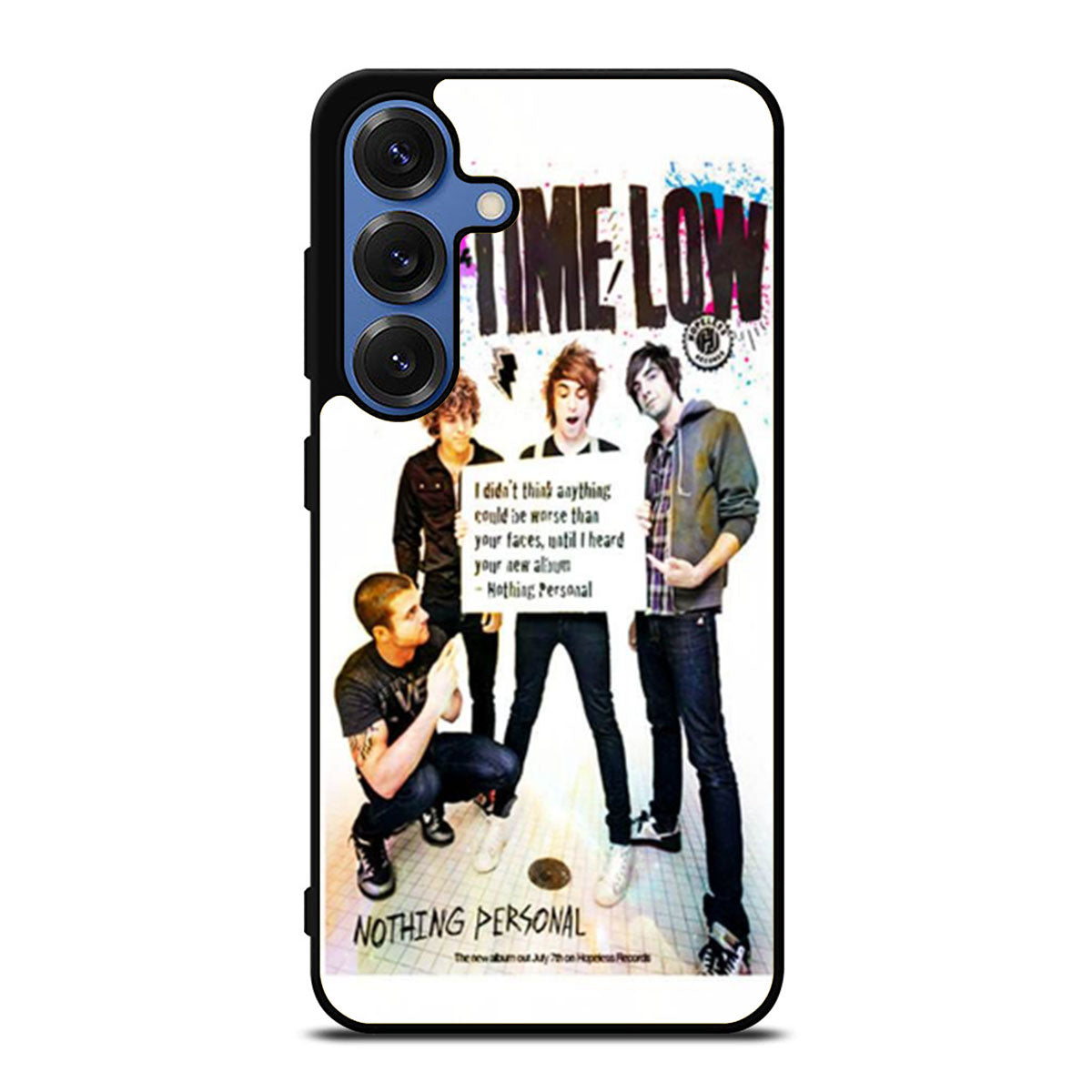 All Time Low Poster Design Samsung S25 Ultra Case