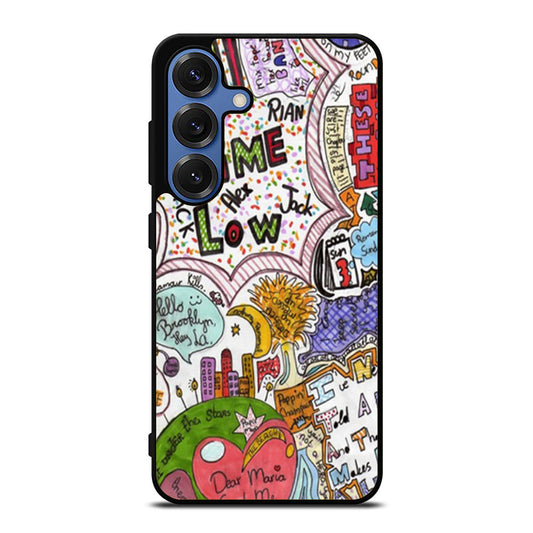 All Time Low Quote Drawing Samsung S25 Ultra Case