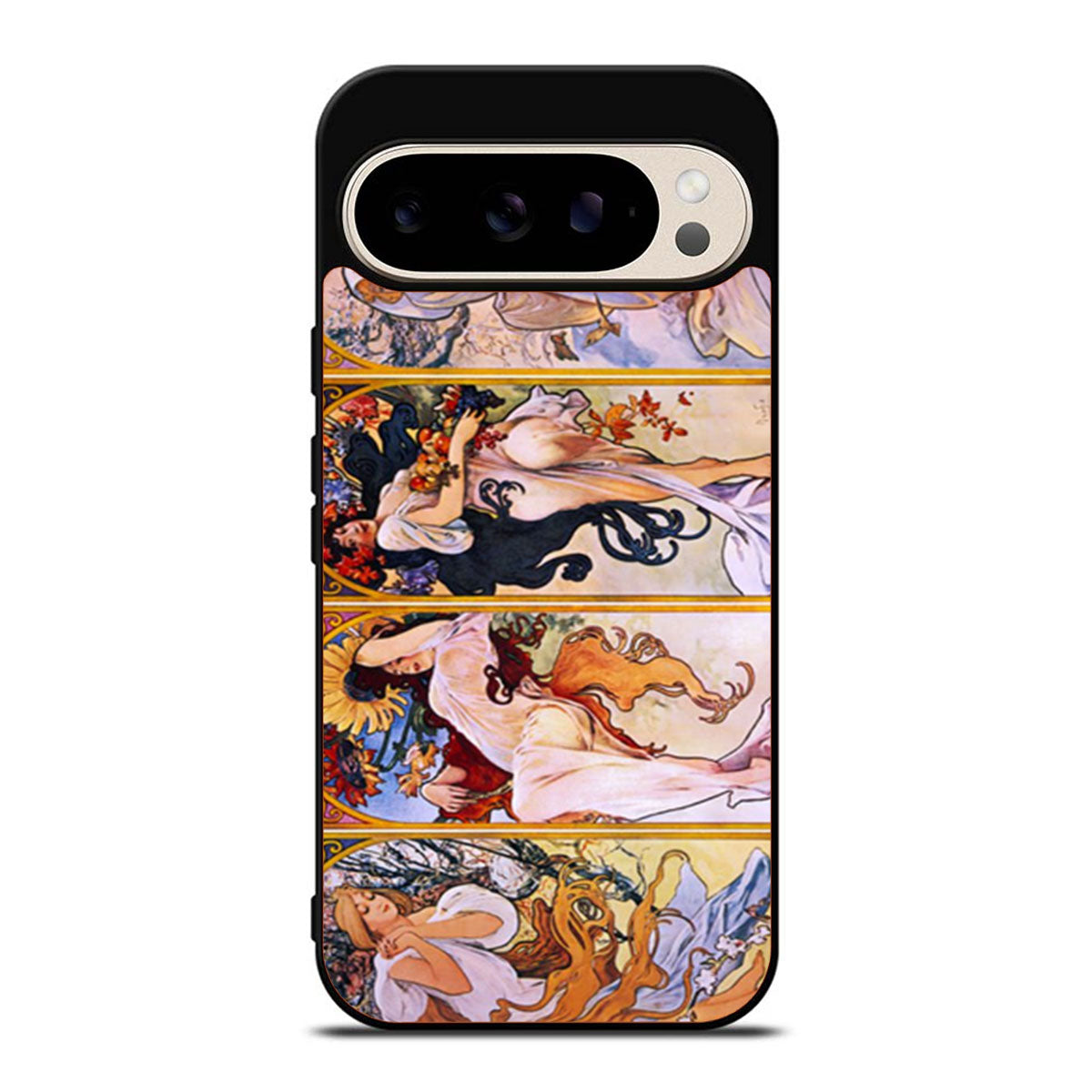 Alphonse Alfons Mucha Spring Art Nouveau Google Pixel 9 Pro Case