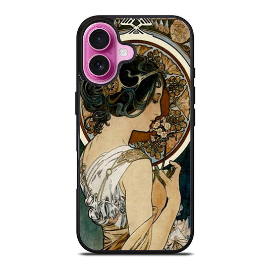Alphonse Mucha Primrose iPhone Case Cover