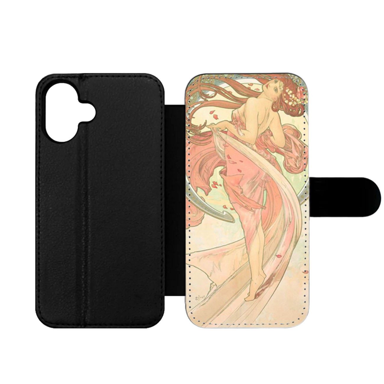 Alphonse Mucha Wallet iPhone Case