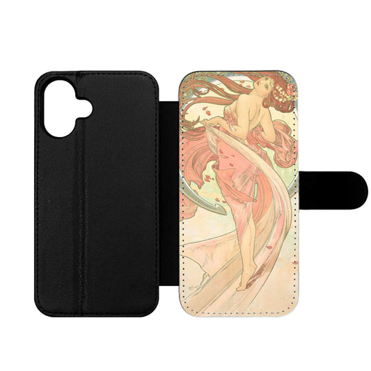 Alphonse Mucha Wallet iPhone Case