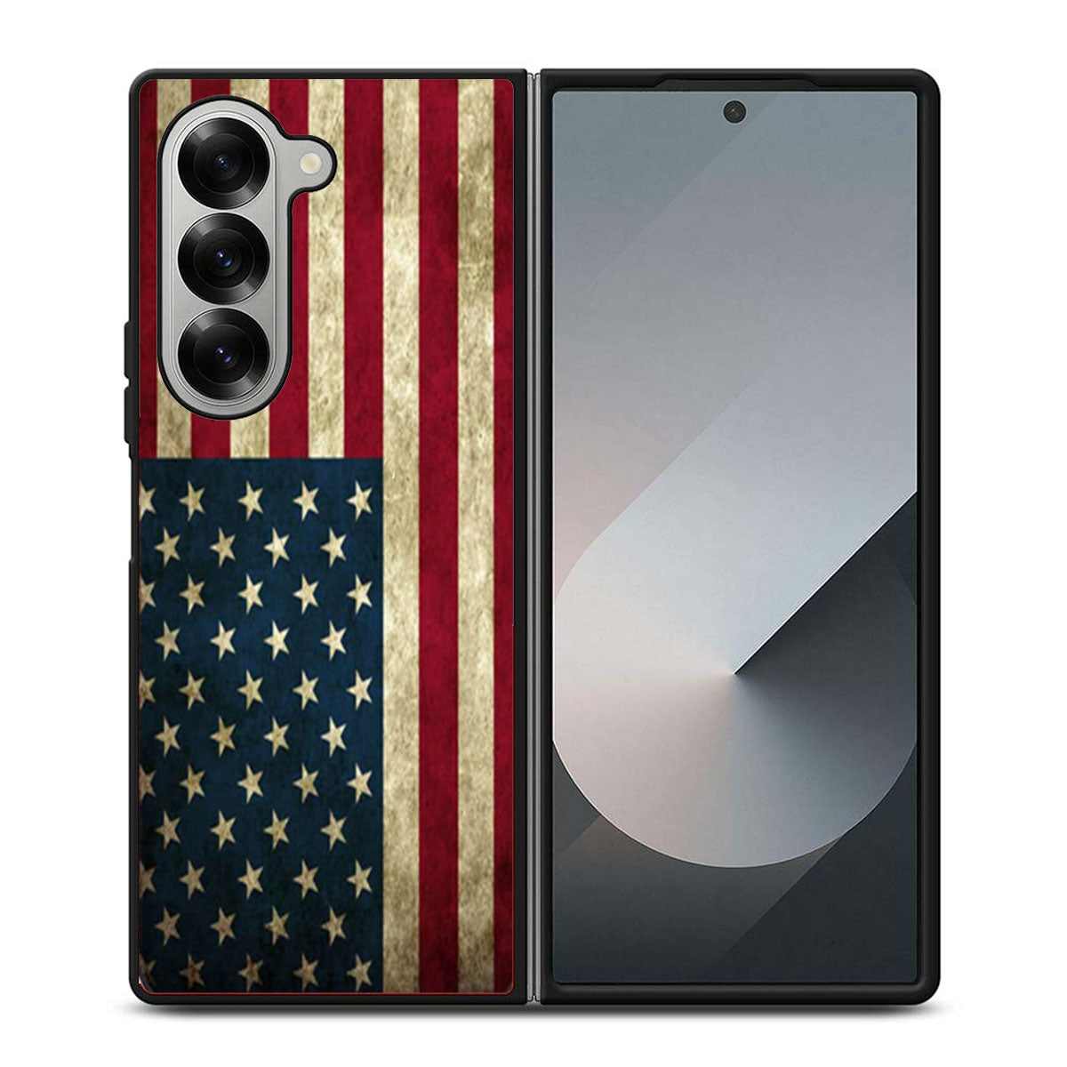 American Flag US Samsung Z Fold 6 Case