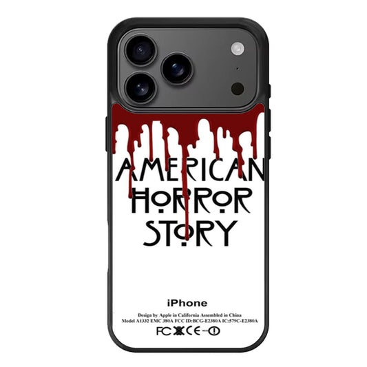 American Horror Story Blood iPhone 17 Pro Max Case