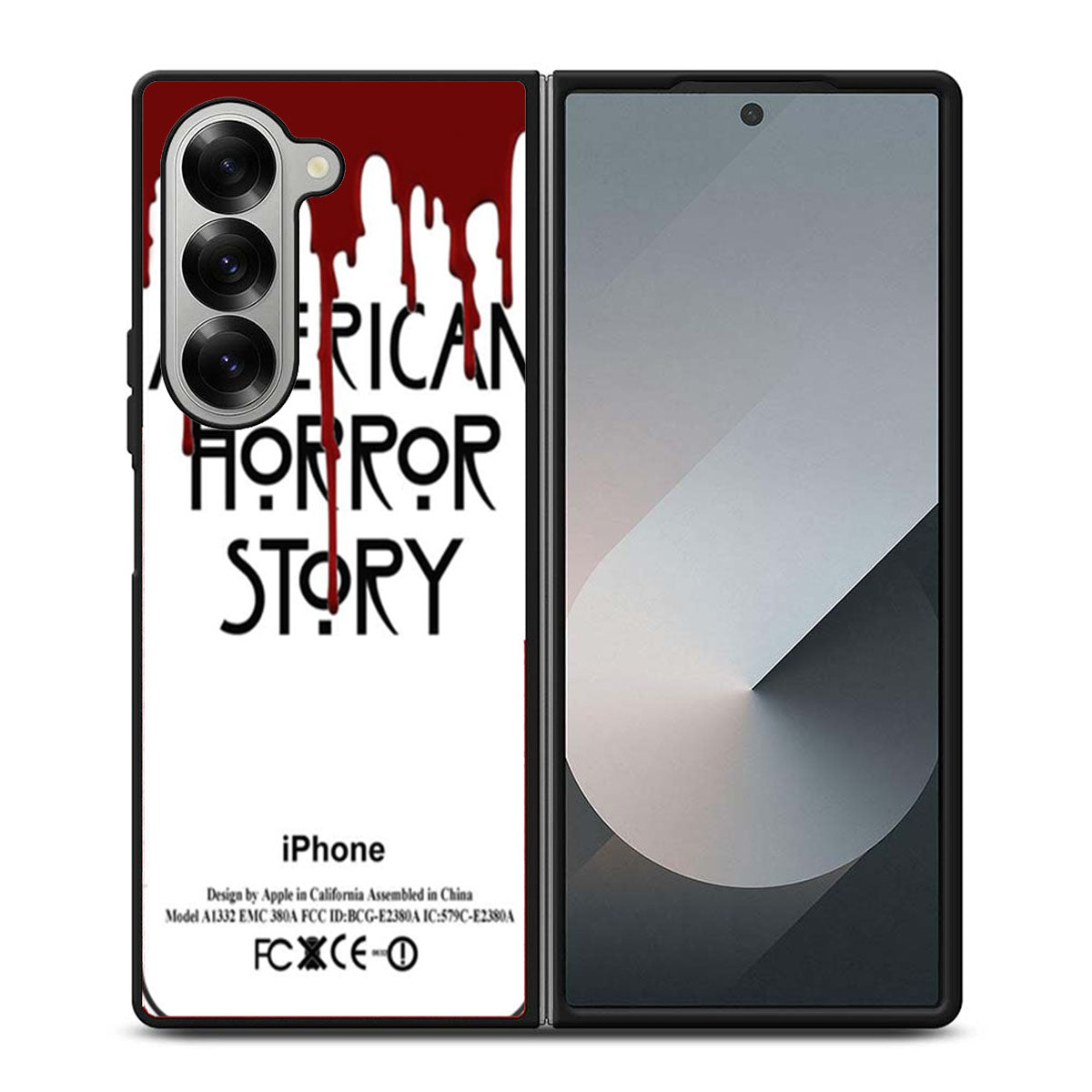 American Horror Story Blood Samsung Z Fold 6 Case