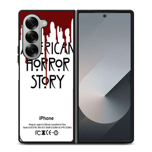 American Horror Story Blood Samsung Z Fold 6 Case