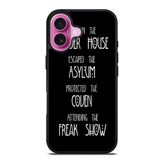 American Horror Story Four Seasons iPhone Case Cover