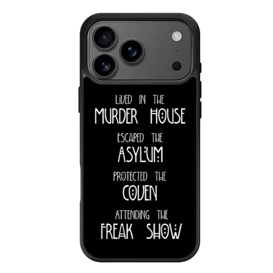 American Horror Story Four Seasons iPhone 17 Pro Max Case