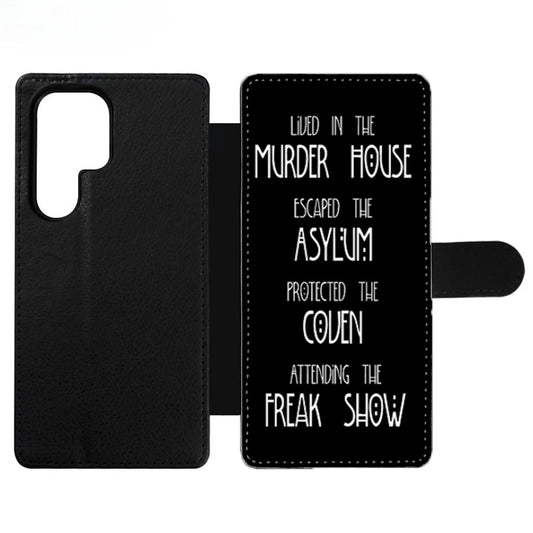 American Horror Story Four Seasons Wallet Samsung Case