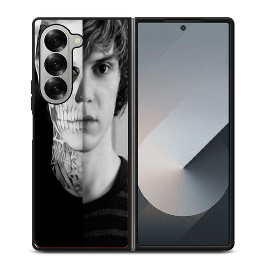 American Horror Story Skull Samsung Z Fold 6 Case