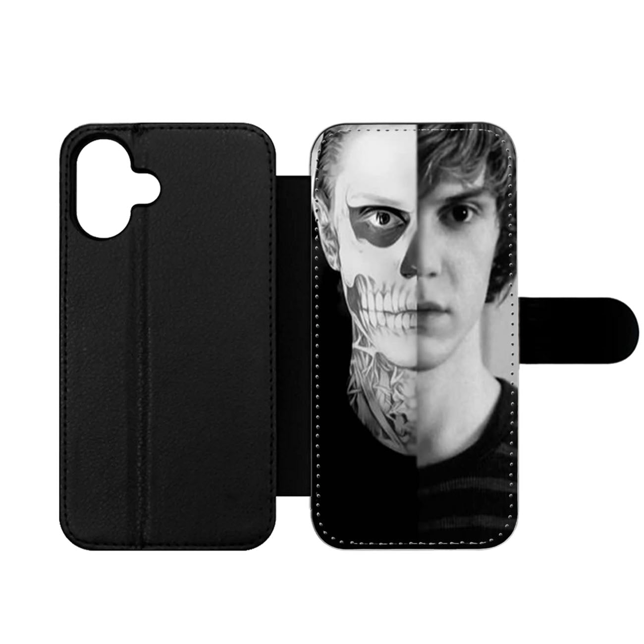 American Horror Story Skull Wallet iPhone Case