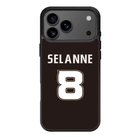 Anaheim Ducks Teemu Selanne iPhone 17 Pro Max Case