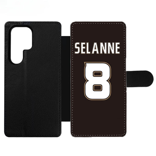 Anaheim Ducks Teemu Selanne Wallet Samsung Case