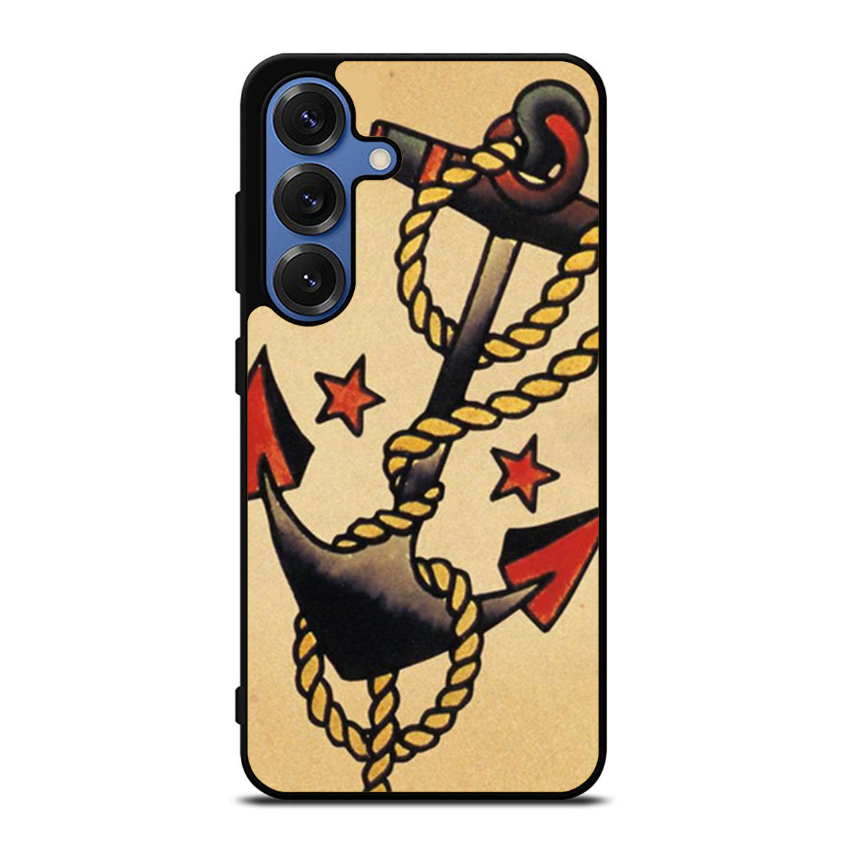 Anchor Tattoo Style Sailor Pirate Samsung S25 Ultra Case