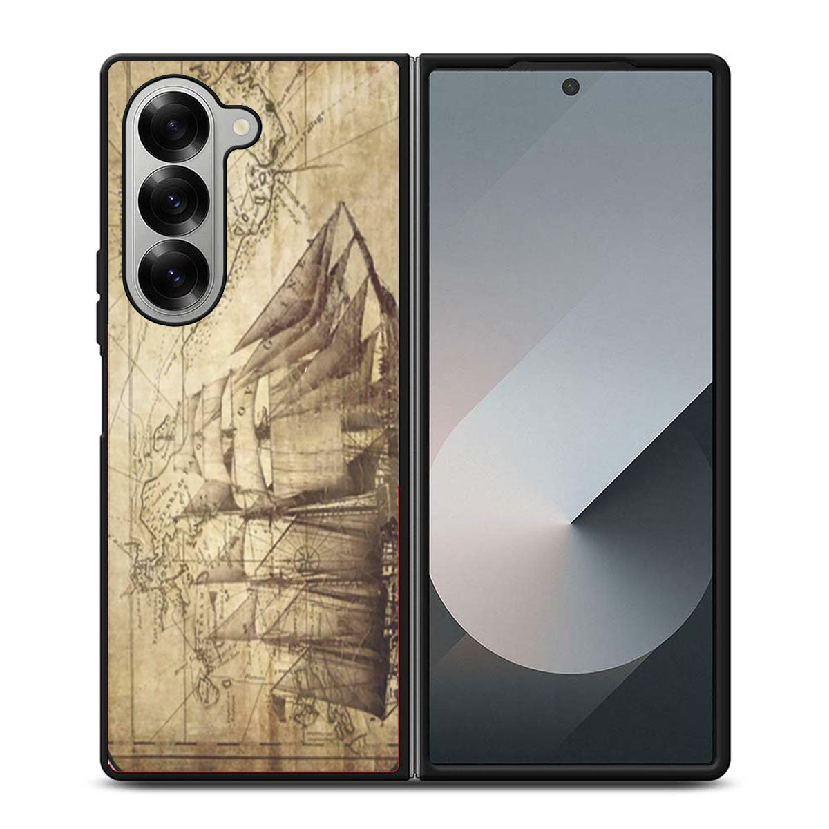 Ancient Ship Samsung Z Fold 6 Case