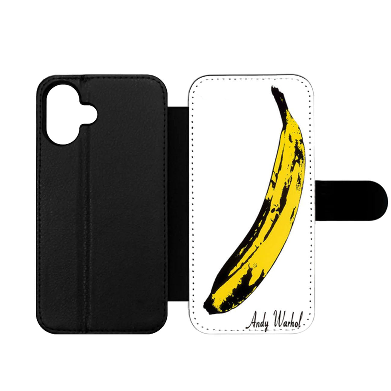 Andy Warhol Design Wallet iPhone Case