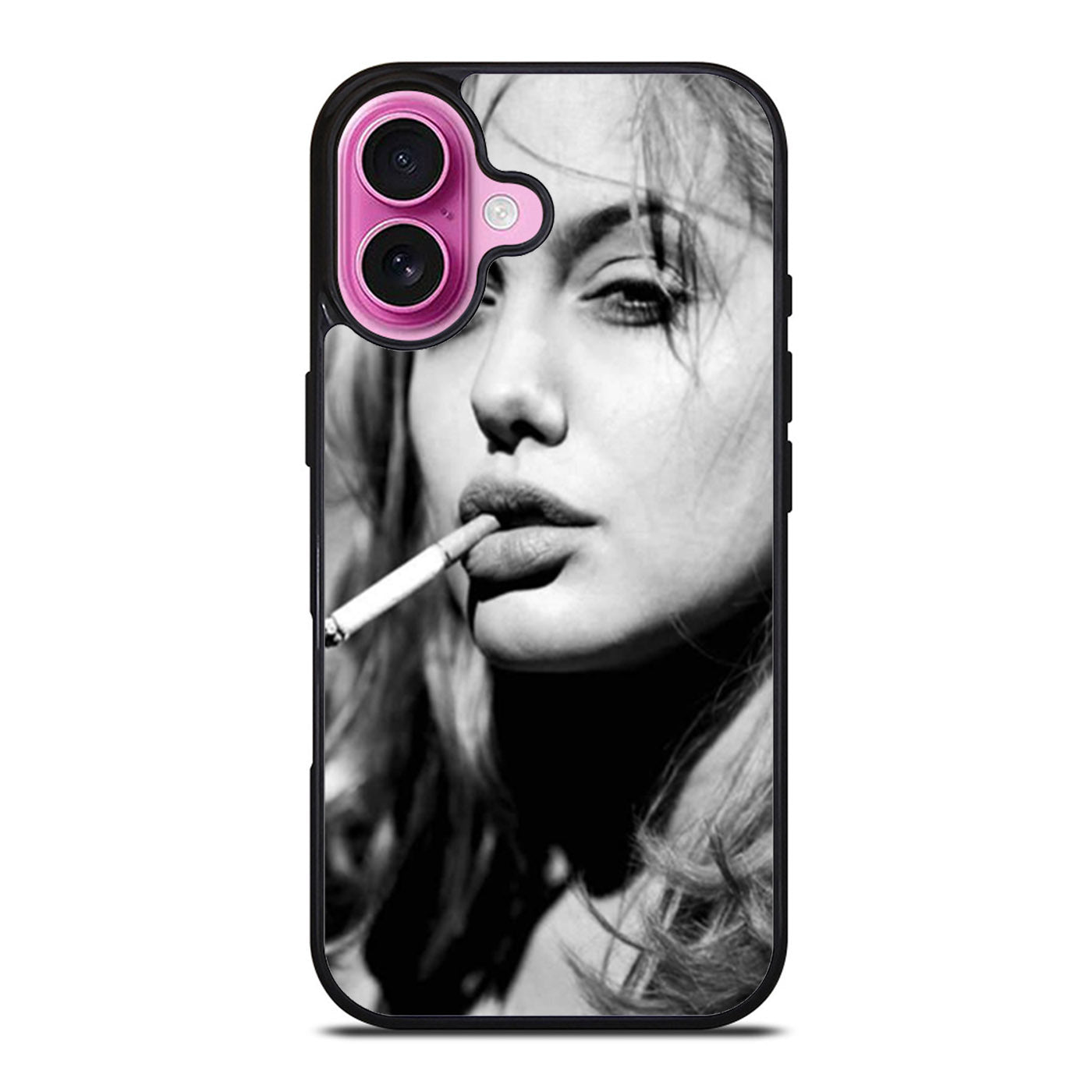 Angelina Jolie Smoking iPhone Case Cover