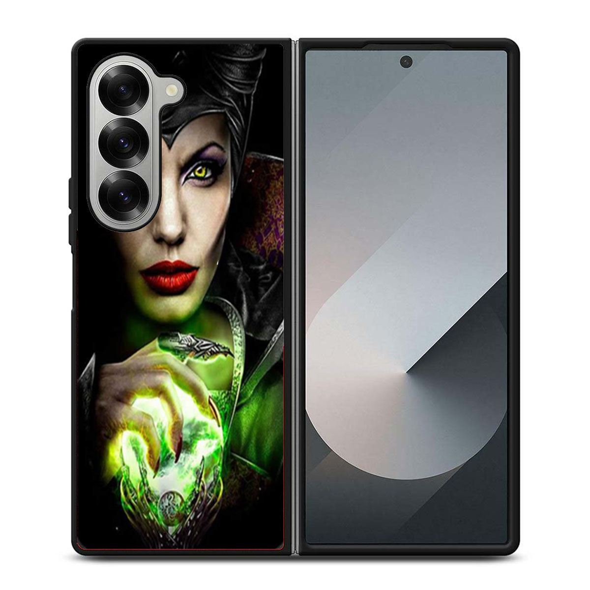 Angeline Jolie Disney Maleficent Samsung Z Fold 6 Case