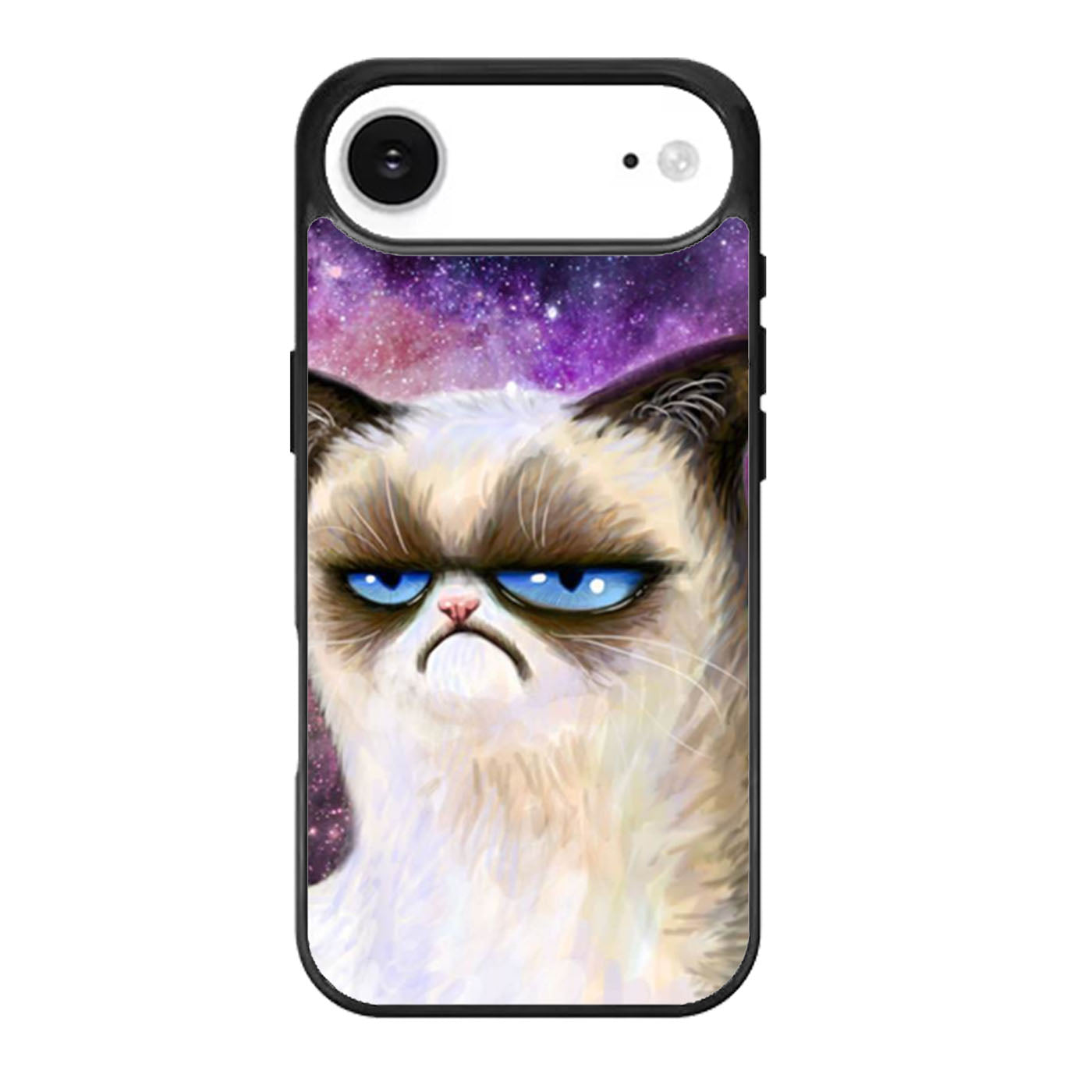 Angry Cat Grumpy Nebula iPhone Air Case