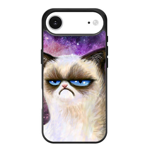Angry Cat Grumpy Nebula iPhone Air Case