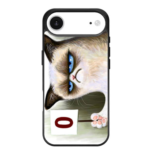 Angry Grumpy Cat iPhone Air Case