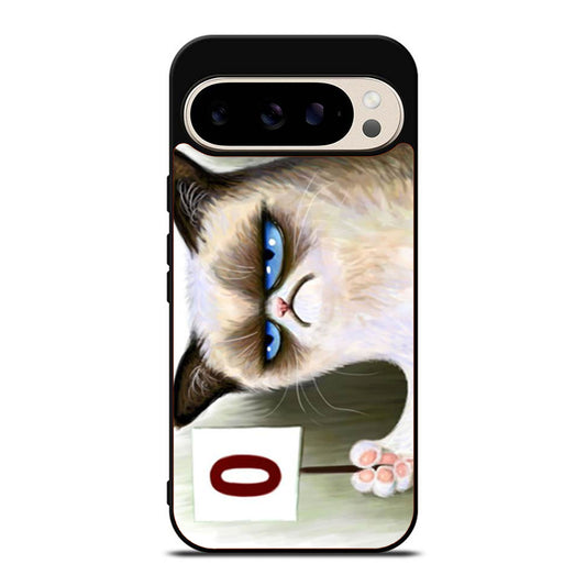 Angry Grumpy Cat Google Pixel 9 Pro Case
