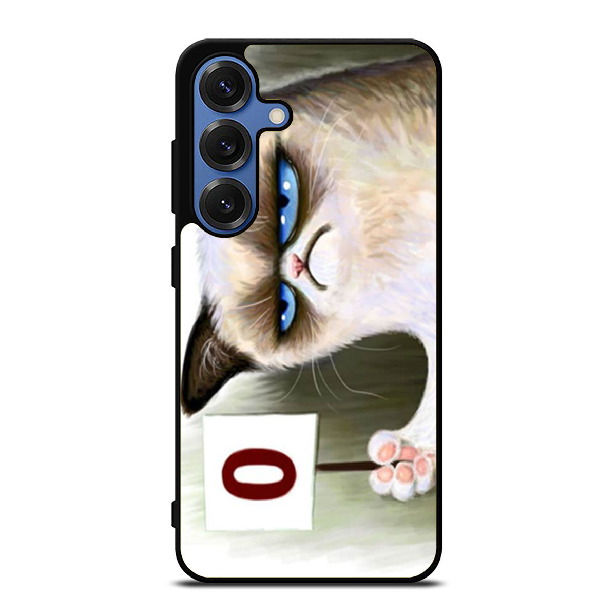 Angry Grumpy Cat Samsung S25 Ultra Case