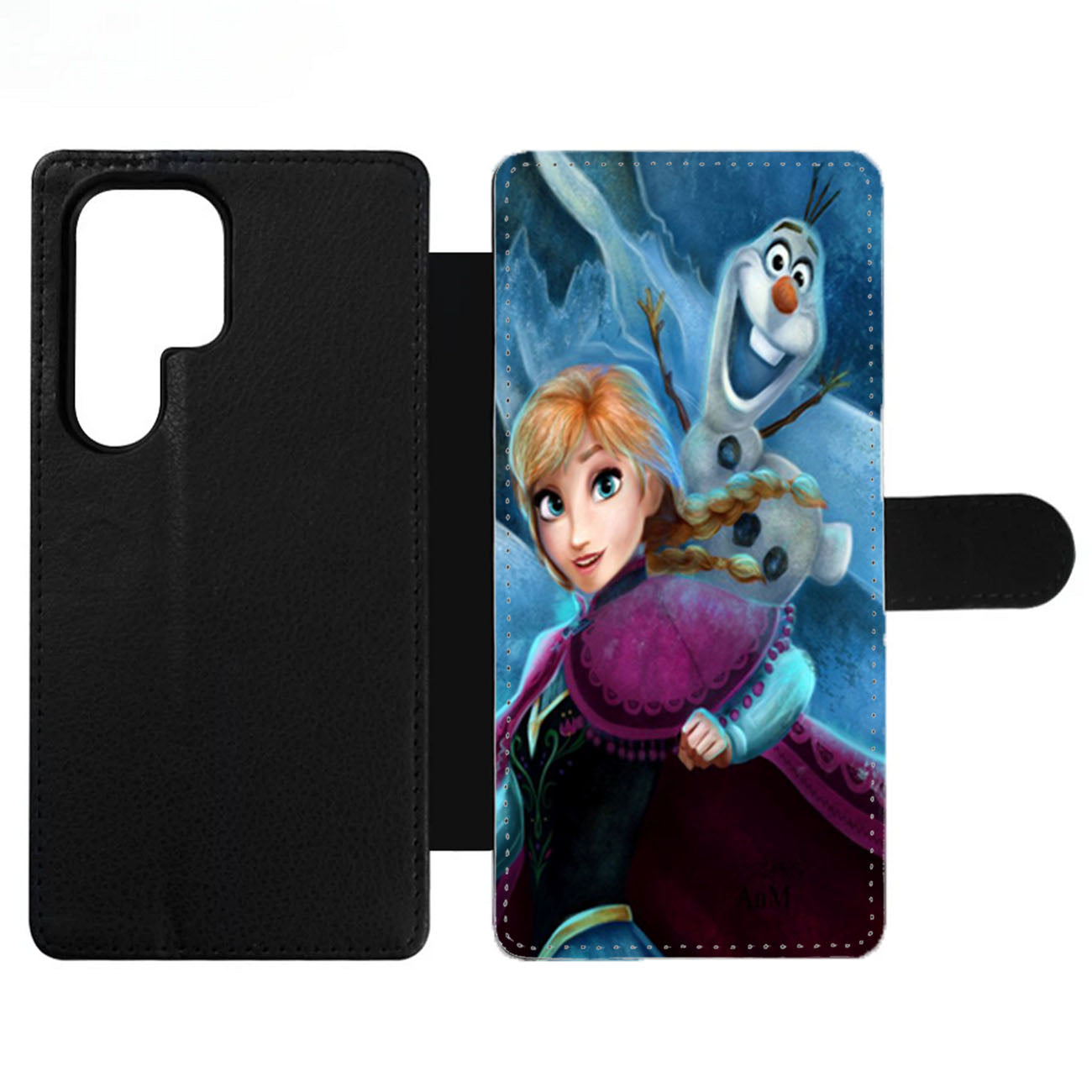 Anna Olaf Frozen Wallet Samsung Case