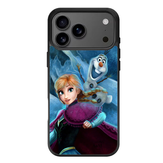 Anna Olaf Frozen iPhone 17 Pro Max Case