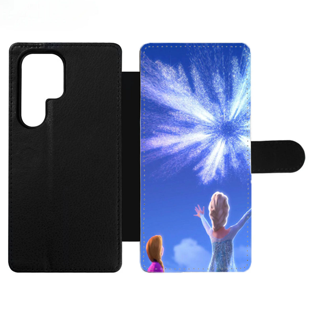 Anna and Elsa Frozen Wallet Samsung Case