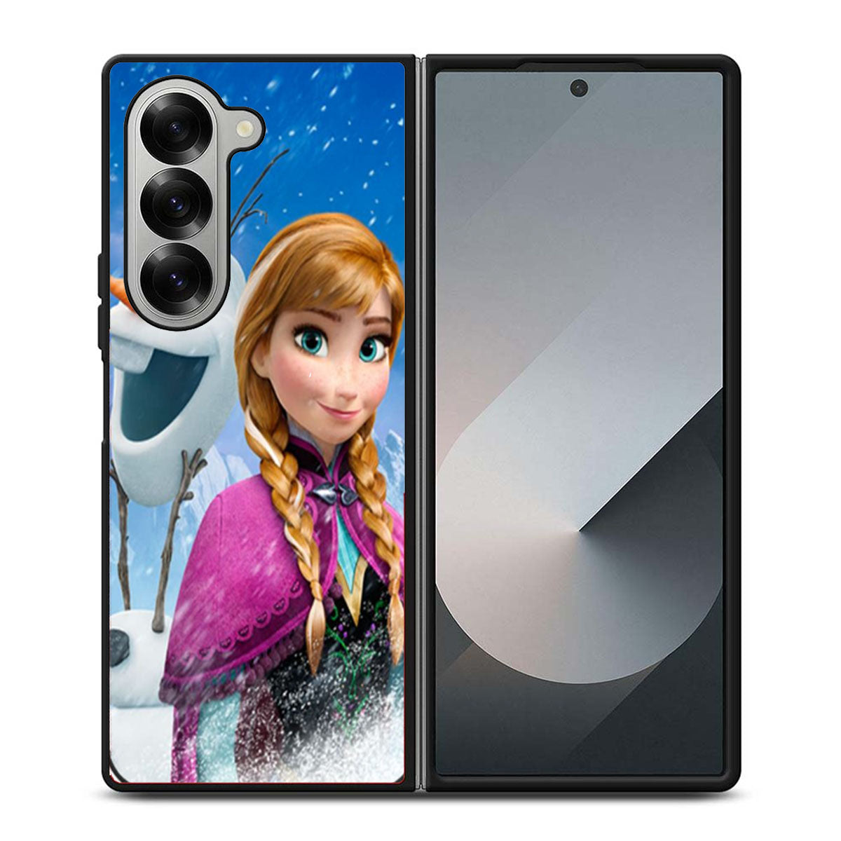 Anna and Olaf Samsung Z Fold 6 Case