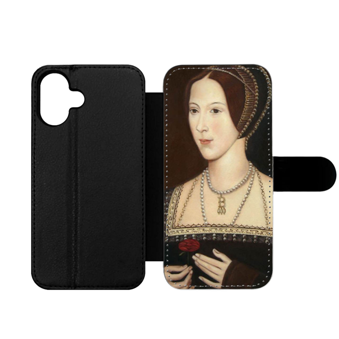 Anne Boleyn Wallet iPhone Case