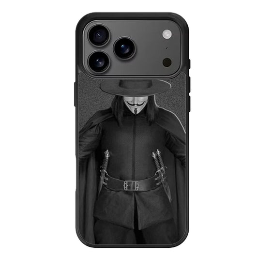Anonymous Guy Fawkes Mask iPhone 17 Pro Max Case