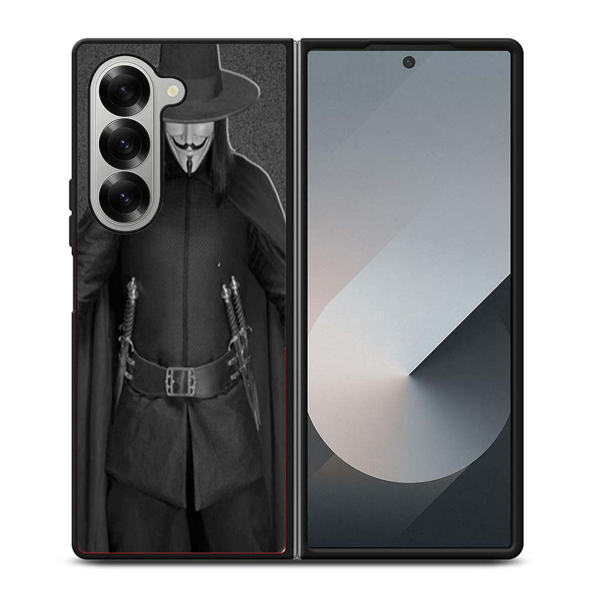 Anonymous Guy Fawkes Mask Samsung Z Fold 6 Case