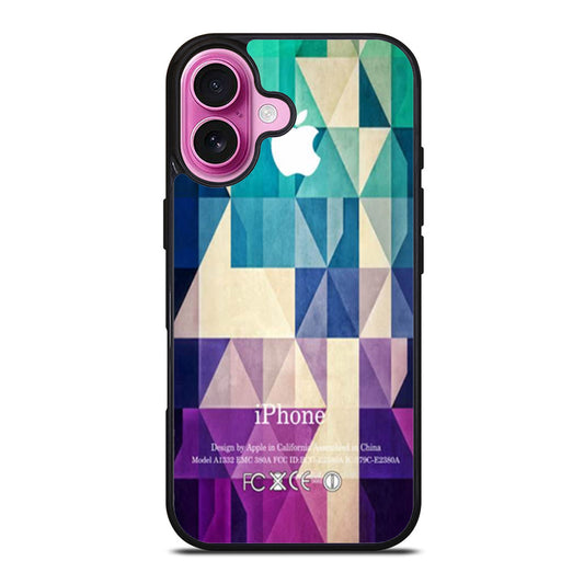 Apple Green Geometric iPhone Case Cover