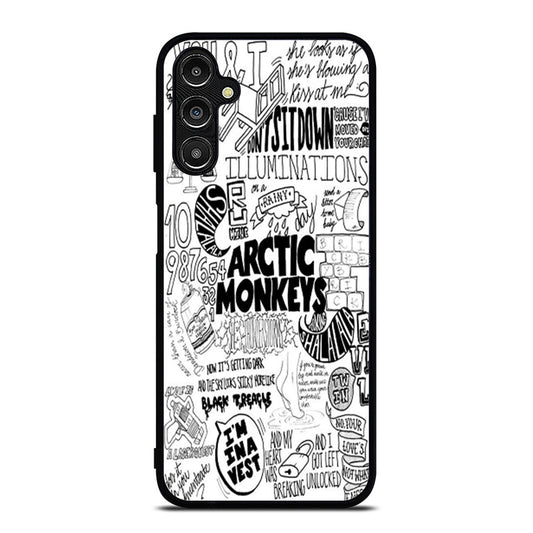 Arctic Monkeys typography illustration Samsung A16 Case