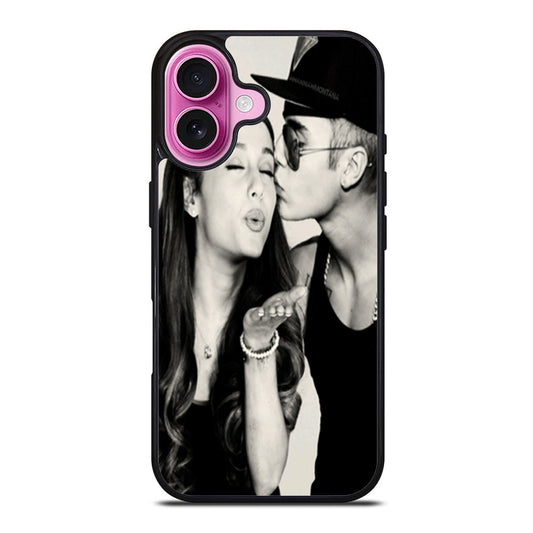 Ariana Grande Justin Bieber iPhone Case Cover