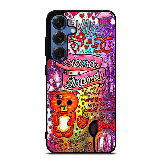 Ariana Grande Lyrics Samsung S25 Ultra Case