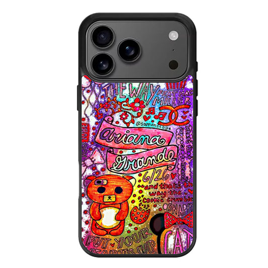 Ariana Grande Lyrics iPhone 17 Pro Max Case