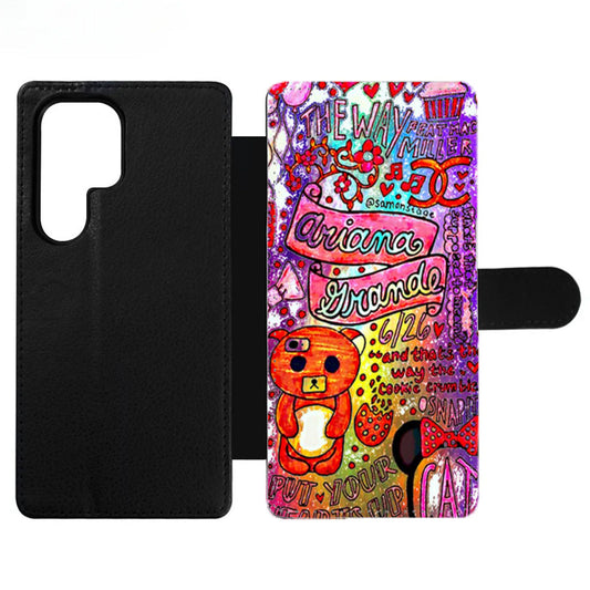 Ariana Grande Lyrics Wallet Samsung Case
