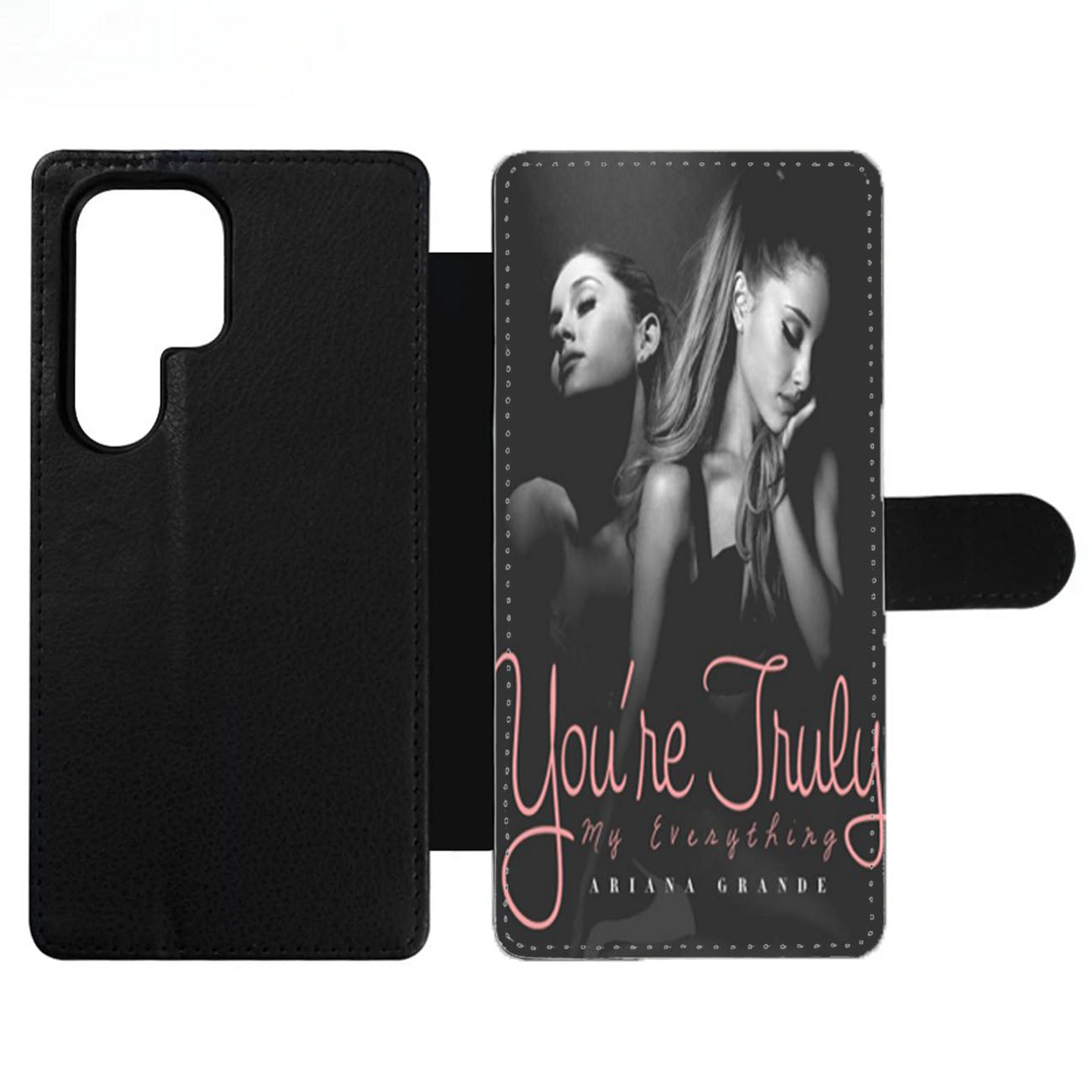 Ariana Grande Style Wallet Samsung Case